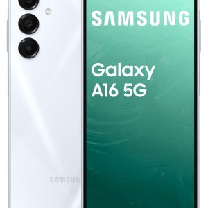 Samsung Galaxy A16 128 GB 5G Smartphone 17 cm (6.7 Zoll) 2,4 GHz Android 50 MP Dreifach Kamera Dual Sim WiFi 5 (Light Gray)