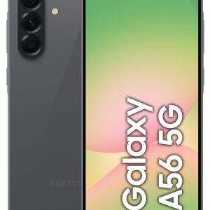 Samsung Galaxy A56 256 GB 5G Smartphone 17 cm (6.7 Zoll) Android 50 MP Dreifach Kamera Dual Sim WiFi 6 (Awesome Graphite)