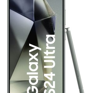 Samsung Galaxy S24 Ultra 256 GB 5G Smartphone 17,3 cm (6.8 Zoll) Android 200 MP Vierfach Kamera Dual Sim (Grau, Titan)
