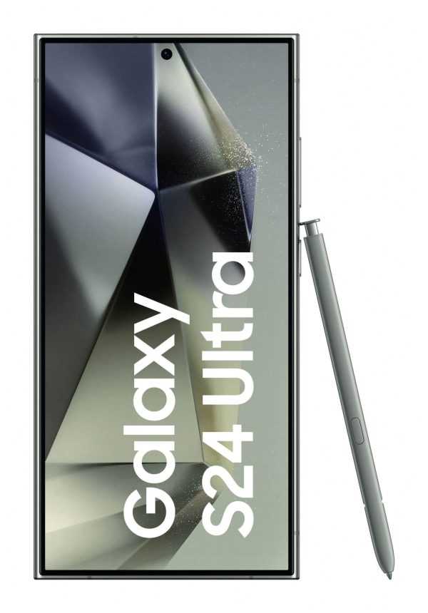 Samsung Galaxy S24 Ultra 256 GB 5G Smartphone 17,3 cm (6.8 Zoll) Android 200 MP Vierfach Kamera Dual Sim (Grau, Titan)