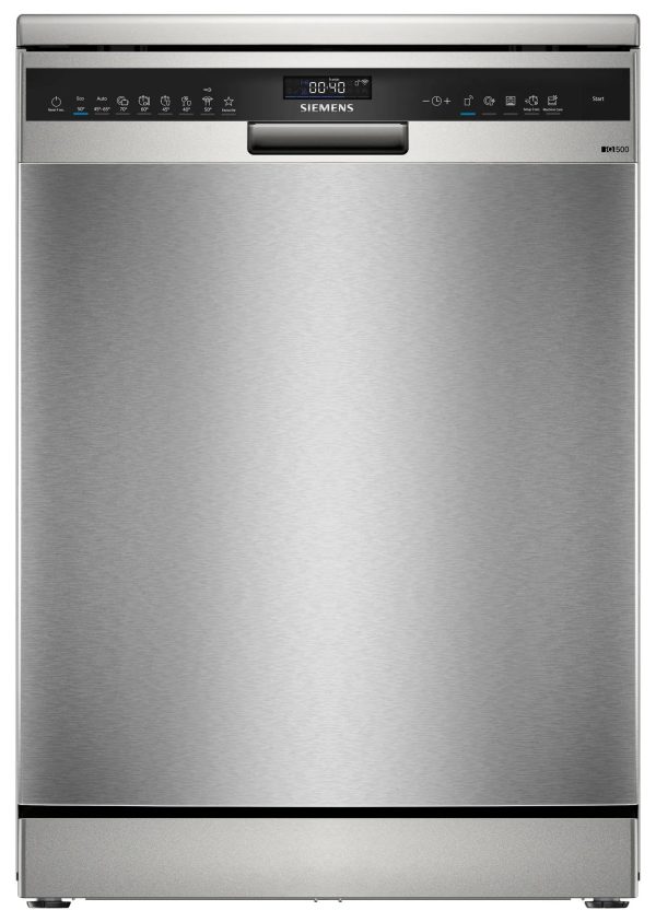 iQ500 SN25ZI07CE 60 cm dishwasher freestanding Very quiet 14 place settings aquaStop heat exchanger