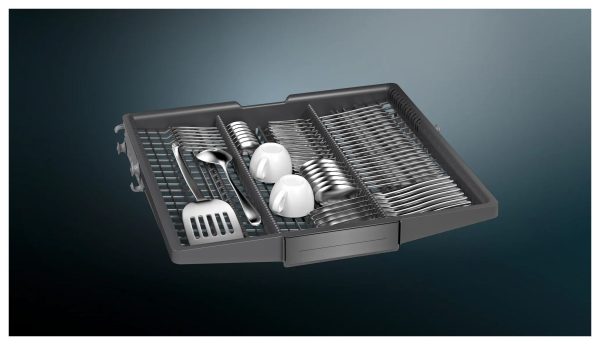 iQ500 SN25ZI07CE 60 cm dishwasher freestanding Very quiet 14 place settings aquaStop heat exchanger - Image 6