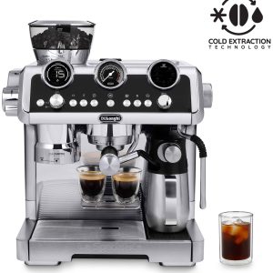 DeLonghi EC9865.M La Specialista Maestro portafilter coffee machine 19 bar 1450 W (silver)