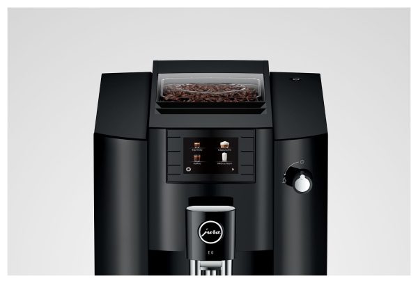 JURA E6 fully automatic coffee machine 15 bar 1.9 l (Piano Black (EC)) - Image 6