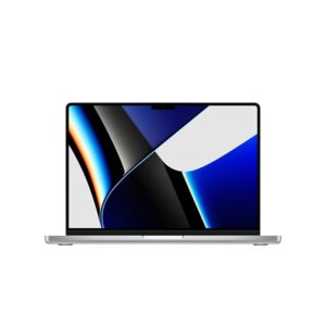 2021 Apple Macbook Pro mit Apple M1 Max Chip (14-zoll, 32GB RAM, 1TB SSD Kapazität) (QWERTY Italian) Silber (Generalüberholt)