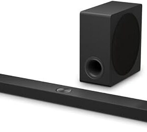 5.1.3ch Soundbar & Subwoofer with Dolby Atmos, DTS:X, 570 Watt Output Power, Smart Connectivity, AI Room Calibration, AI Sound Pro