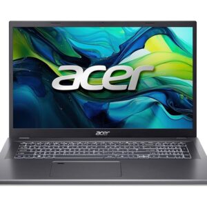 Acer Aspire 17 (A17-51M-74F2) Laptop, 17.3-Inch FHD IPS Display, Intel Core 7 150U, 32 GB RAM, 1 TB SSD, Intel Graphics, Windows 11, QWERTZ Keyboard, Grey