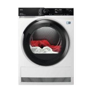 AEG AbsoluteCarePlus TR9H75680 Heat Pump Dryer 8 kg, Series 9000: Down Drying, Precise Drying Results with 3D Scan Residual Moisture Determination, Energy Class C, Drum Lighting