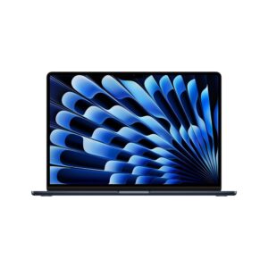 Apple MacBook Air 15 Cali Laptop (2024) czip M3: Wyświetlacz Liquid Retina 15.3 cala, 16 GB zunifikowanej pamięci RAM, 512 GB pamięci masowej SSD, Camera FaceTime HD 1080p,...