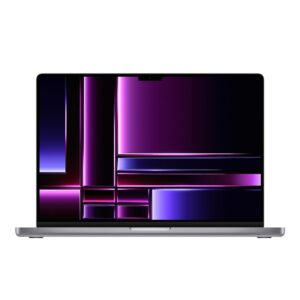 Apple MacBook Pro 2023, M2 Pro Chip mit 12-Core CPU und 19-Core GPU (16-Zoll, 16GB RAM, 512GB SSD-Speicher) QWERTZ Deutsch Space Grau (Generalüberholt)
