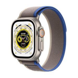 Apple Watch Ultra Titanium/Blue Grey Trail Loop M/L MQFV3 EU