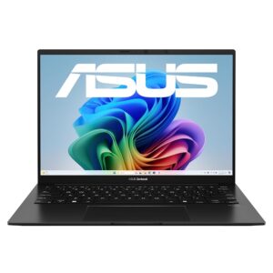 ASUS Zenbook 14 OLED UM3406KA Laptop | Copilot+ PC | 14 Inch WUXGA 16:10 OLED Display | AMD Ryzen AI 7 350 | 32GB RAM | 1TB SSD | AMD Radeon | Win11 Home | QWERTZ | Jade Black