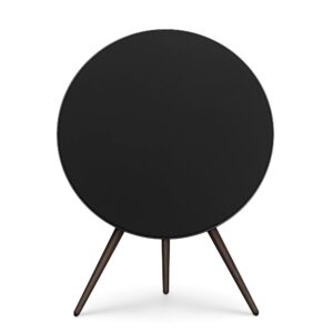 Bang & Olufsen Beosound A9 (5th Gen) - Legendary WiFi and Bluetooth Home Speaker with Room-Filling Sound, Powerful Luxury Floor Speaker with Oak Legs - Black Anthracite