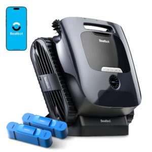Beatbot AquaSense 2 Ultra Cordless Pool Vacuum Robot with Clarifying Agent Kit-Pool Mapping with AI Camera, 5-in-1 Cleaning, Water Surface Cleaning, Water Clarification, Smart...