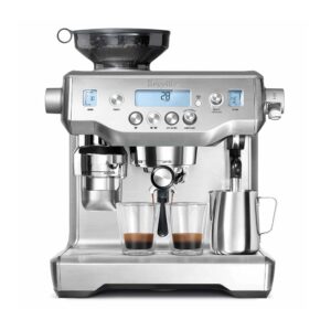 Breville Oracle Espresso Machine BES980XL, Brushed Stainless Steel
