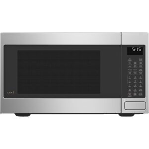 Café CEB515P2NSS Countertop Convection Microwave Oven, Broil, Auto-Cook, Roast, Defrost, Warm, Scan-to-Cook WiFi-Connectivity, 1000W, Smart Home & Kitchen Essentials, New 1.5...