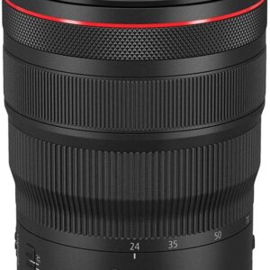Canon RF24-70mm F2.8 L is USM Lens, Standard Zoom Lens, Compatible with EOS R Series Mirrorless Cameras, Black