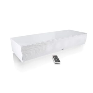 Canton DM 90.3 Wired & Wireless 2.1channels 300W White soundbar speaker DM 90.3, 2.1 channels, 300 W, DTS Digital Surround,DTS TruSurround,Dolby Digital, 300 W, 150 Hz, 2.54 cm...