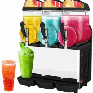 Commercial Machine of Frozen Drinks, Electric Crusher for Hails, Snow Cones, Smoothies and Frozen Coffee, High Capacity Blender