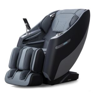 COSTWAY Zero Gravity SL Track Shiatsu Massage Chair Heating & Air Pressure Massage, Full Body Massage Chair with 12 Automatic Modes & Remote Control, Electric Recliner Chair for...