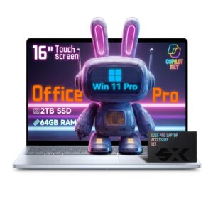 Dell Inspiron 16 Touchscreen Business Laptop – Intel Core 7 150U – FHD+ Display - AI Copilot Key, Fingerprint Reader, Backlit KB, w/Accessory, Win 11 Pro, Office Pro Lifetime...