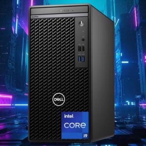 Dell Optiplex 7010 Tower Business Desktop, Intel i9-12900K Processor (up to 5.0 GHz), Intel UHD 770 Graphics, 64GB RAM, 2TB PCIe SSD, DVD-RW, DP Port, HDMI, Wi-Fi + Bluetooth,...