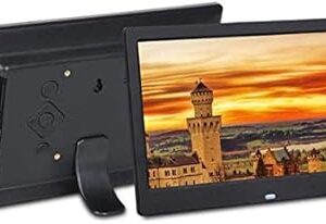 Digital Picture Frames Digital Photo Frame 10 Inch Electronic Photo Frame - Wide Screen 1920 * 1200 High Resolution Picture - Electronic Advertising Machine，Black-10.1