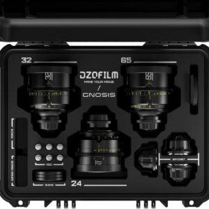 DZOFILM Cine Lens Gnosis 3-Lens Kit A Metric