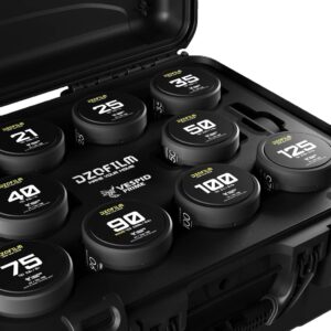 DZOFILM Cine Lens Vespid Prime 10-Lens Kit (16 T2.8 + /21/25/35/40/50/75/100/125 T2.1 + Macro 90 T2.8) Metric