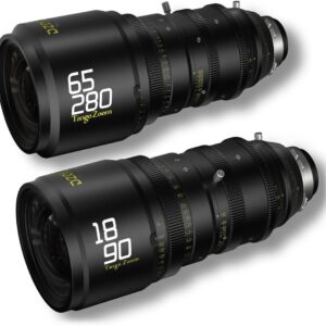 DZOFILM Tango 2-Lens Kit (18-90 mm T2.9/65-280 mm T2.9-4) for PL&EF Mount (S35) Metric (w/o Servo)