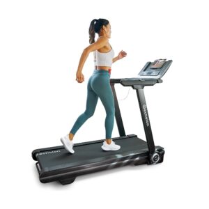Echelon Stride Series – Auto-Fold Treadmill for Home Cardio with Motorized Incline, Air Cushioning Deck, Quiet Brushless Motor, Bluetooth, 300 LB Capacity, + 30-Day EchelonFit...