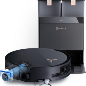 ECOVACS DEEBOT X8 PRO Omni Robot Vacuum Cleaner with Mop Function, OZMO Scooter with Continuous Mopping & Self Cleaning, 18,000 Pa, 12-in-1 Station, 40-75°C Hot Water Mop...