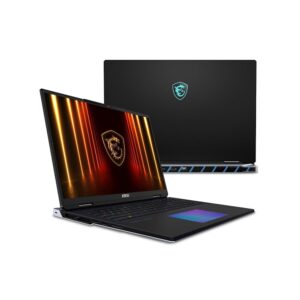EXCaliberPC [2025] MSI Titan 18 HX AI A2XWJG-614US (Intel Core Ultra 9 285HX, 64GB DDR5 RAM, 18TB NVMe SSD, NVIDIA GeForce RTX 5090, 18" UHD+ Mini LED, Windows 11 Pro) Gaming...
