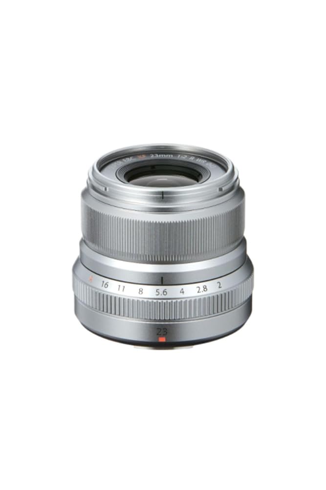 Fujifilm XF23MMF2 R WR Camera Lens (Silver)