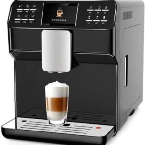 Fully Automatic Espresso Coffee Machine with Inbuilt Grinder, Professional Frother, Commercial/Home Use, White/Black