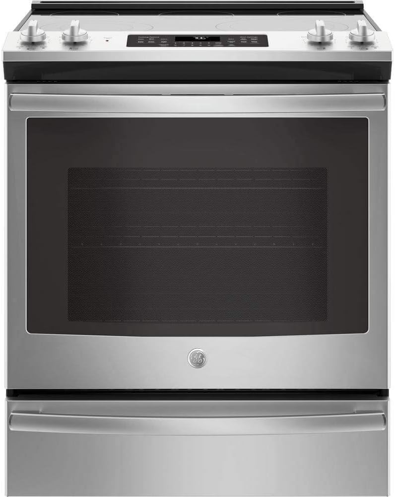 GE® 30" Slide-In Electric Convection Range with No Preheat Air Fry