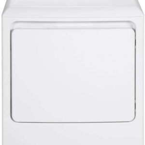 GE GTX22EASKWW 6.2 Cu. Ft. Capacity Aluminized Alloy Drum Electric Dryer