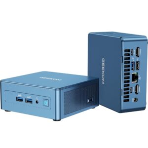 GEEKOM Mini PC IT13 2025 Edition with i9-13900HK (Intel NUC13 Alternative), 32GB RAM & 1TB SSD | Windows 11 Pro | 6X USB | 8K Quad Display | Intel Iris Xe | Compact Powerhouse...