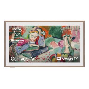 Hisense 85-Inch Class QLED 4K S7N CanvasTV Series Dolby Vision HDR Google Smart TV (85S7N, 2025 Model) - 144Hz, Art Mode, Anti-Glare Panel, Hi-Matte Display, UltraSlim Wall...