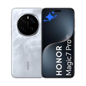 HONOR Magic7 Pro Dual-SIM 512GB ROM + 12GB RAM (GSM Only | No CDMA) Factory Unlocked 5G Smartphone (Lunar Shadow Grey) - International Version