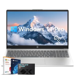 HP 15.6" Touchscreen Laptop, Intel Core i7-1355U, 32GB RAM, 1TB SSD, FHD Display, Iris Xe Graphics, Win 11 Pro, Lifetime Office, Copilot, Webcam, WiFi 6, Bluetooth,...