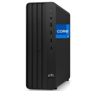 HP 290 G9 Desktop Pro Computer, Intel i7-12700K, 32GB RAM, 1TB NVMe SSD + 1TB HD, HDMI, VGA, Internal WiFi- BT, Windows 11 Pro, Black