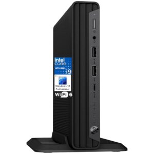 HP Elite Mini 800 G9 Elite Desk Business Desktop Computer, 14th Gen Intel 24-Core i9-14900 up to 5.8GHz, 64GB DDR5 RAM, 2TB PCIe SSD, WiFi 6, RJ45, Type-C, 2 DisplayPort, HDMI,...
