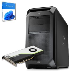HP Z8 G4 PC Workstation Tower | 2 x Intel Xeon Gold 6138 40Cores | 128GB RAM | 2 TERA SSD Nvme | Nvidia RTX 4000 12GB | Win 11 Pro Warranty 36 Months (Refurbished)