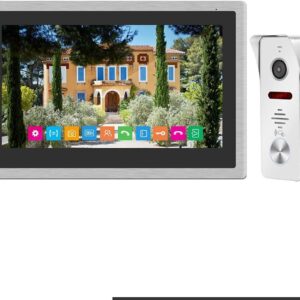Intercom Video Doorbell 10 Inch IP Video Door Phone 1080P Doorbell Camera with Detection
