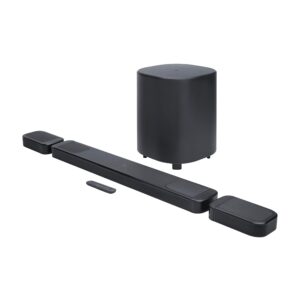 JBL Bar 1000 MK2, 7.1.4 Channel Bluetooth Soundbar for TV with Removable Speakers, 10 Inch Subwoofer, Dolby Atmos Surround Sound and DTS:X, HDMI eARC, Wi-Fi, PureVoice 2.0 and...