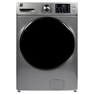 Kenmore 4.5 Cu. Ft. Front Load Washer with Stain Removing Steam Treatment - Sanitize Cycle - Reduce Laundry Time with Accela Wash - LED - ENERGY STAR Certified - Metallic Silver