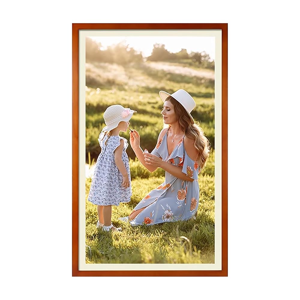 Large-Size Digital Photo Frame, WiFi Smart Advertising Machine, 32GB Capacity, USB Interface Support, Smart Split Screen, Horizontal and Vertical Switching, Instant Sharing of...