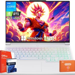 Lenovo Legion 7i Gaming Laptop, 16" WQXGA 240Hz Display, Intel 20-Core i7-14700HX, 32 GB DDR5 RAM, 2 TB SSD, NVIDIA GeForce RTX 4060, Backlit Keyboard, Microsoft Office Lifetime...