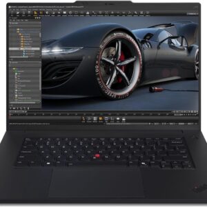 Lenovo ThinkPad P1 Gen 7 Laptop with 16” WQUXGA (3840 x 2400) Touch OLED Display, NVIDIA RTX 2000 Graphics, Intel Core Ultra 7 155H Processor, 32GB RAM, 1TB SSD, Wi-Fi 7, FP...